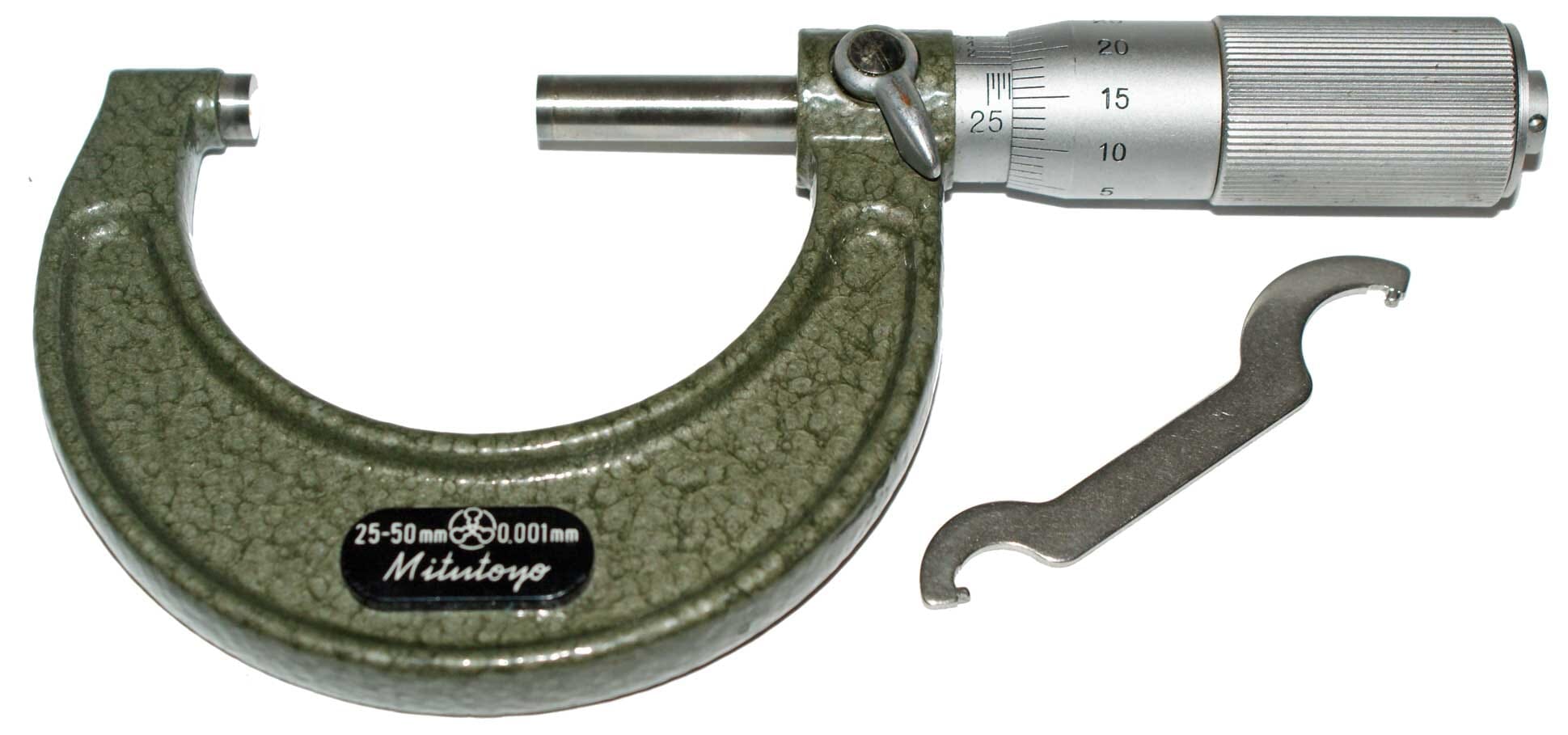 SMCT Engineers 25-50mm Accurate Metric External//Outside Micrometer With Case New