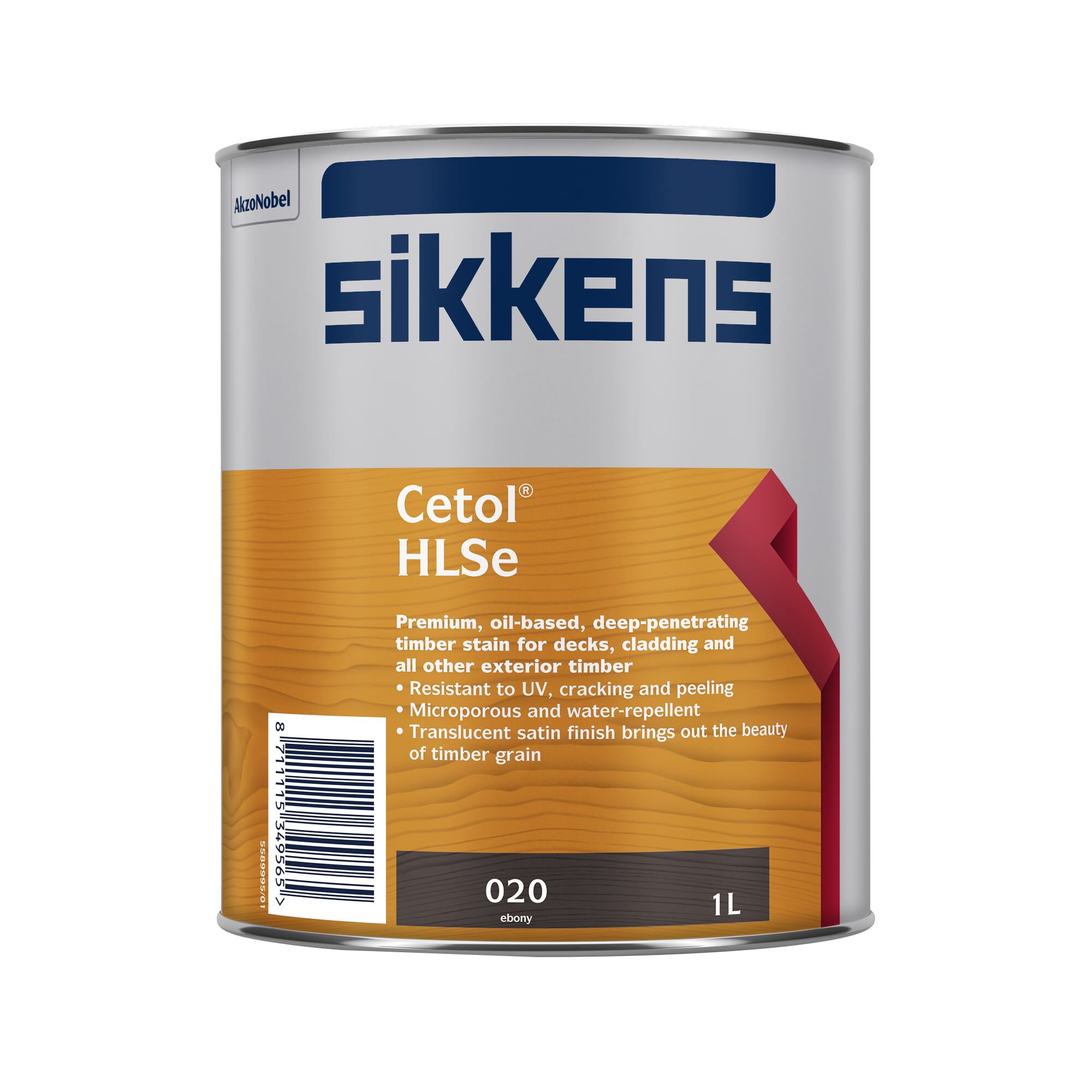 Sikkens HLSe Ebony 1L Buy Tools Online